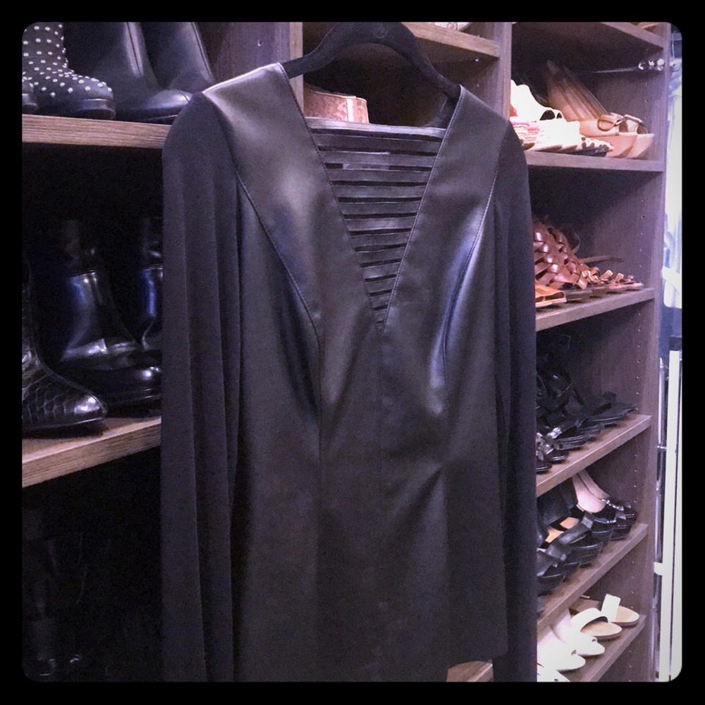 Bailey 44 Leather Top/Stretch